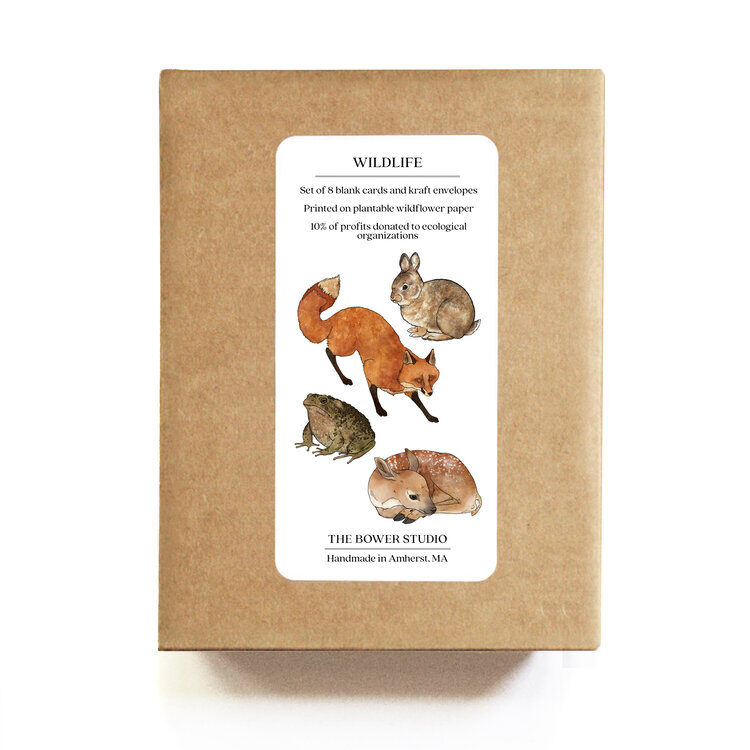Wildlife Card Set - Plantable Seed Paper